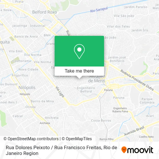 Rua Dolores Peixoto / Rua Francisco Freitas map