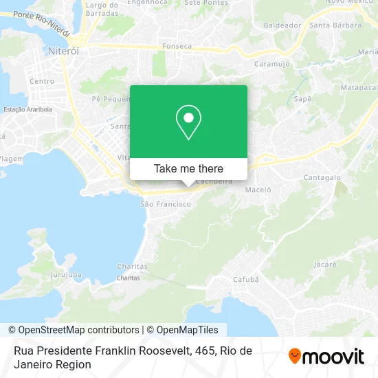 Rua Presidente Franklin Roosevelt, 465 map