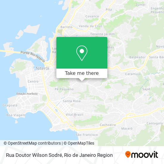 Mapa Rua Doutor Wilson Sodré