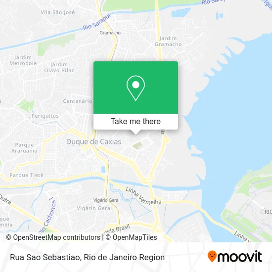 Rua Sao Sebastiao map