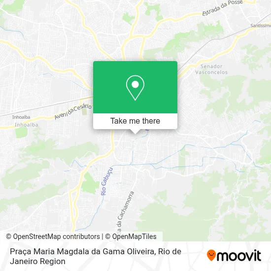 Praça Maria Magdala da Gama Oliveira map