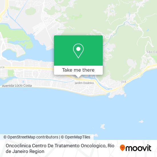 Oncoclinica Centro De Tratamento Oncologico map