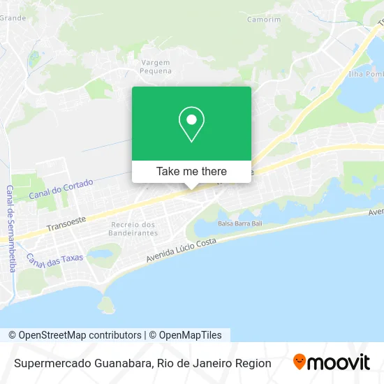 Supermercado Guanabara map