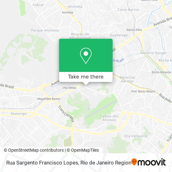 Rua Sargento Francisco Lopes map