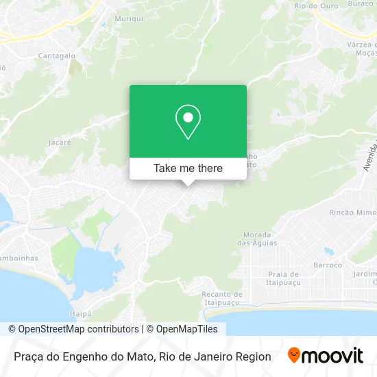 Praça do Engenho do Mato map