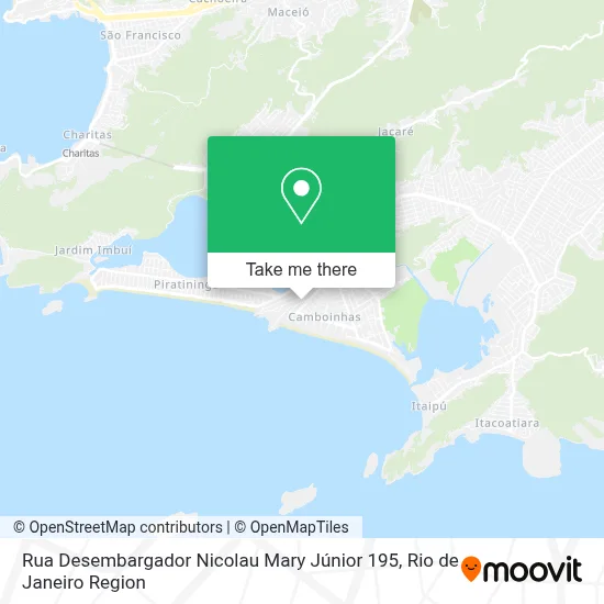 Rua Desembargador Nicolau Mary Júnior 195 map