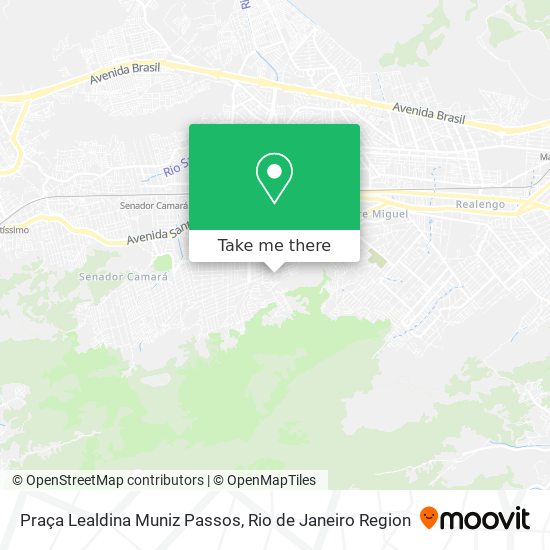 Praça Lealdina Muniz Passos map