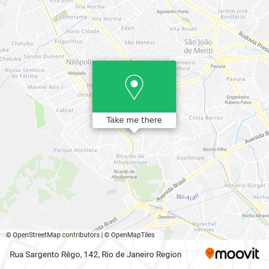 Rua Sargento Rêgo, 142 map