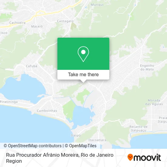 Rua Procurador Afrânio Moreira map