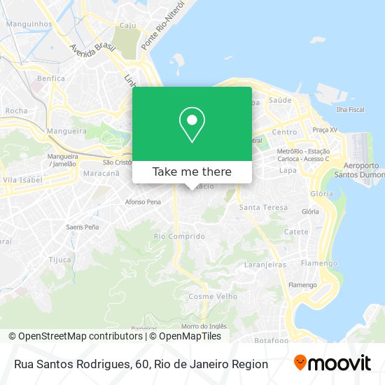 Mapa Rua Santos Rodrigues, 60