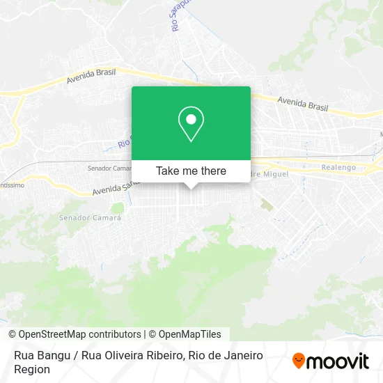 Rua Bangu / Rua Oliveira Ribeiro map