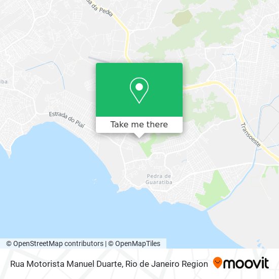 Rua Motorista Manuel Duarte map