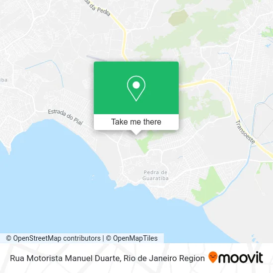 Rua Motorista Manuel Duarte map