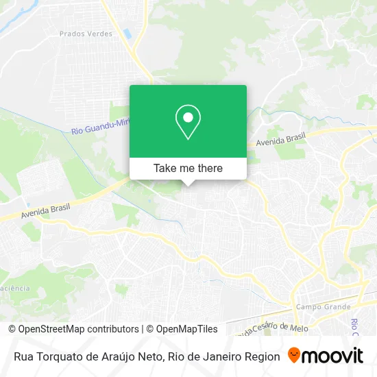 Rua Torquato de Araújo Neto map