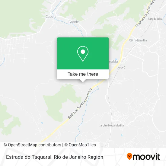 Estrada do Taquaral map