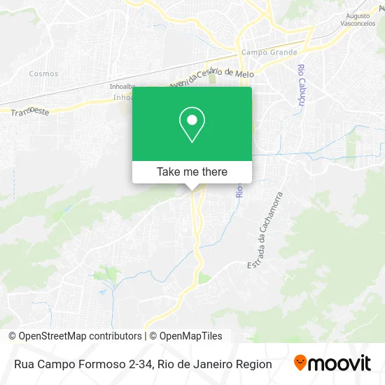 Rua Campo Formoso 2-34 map