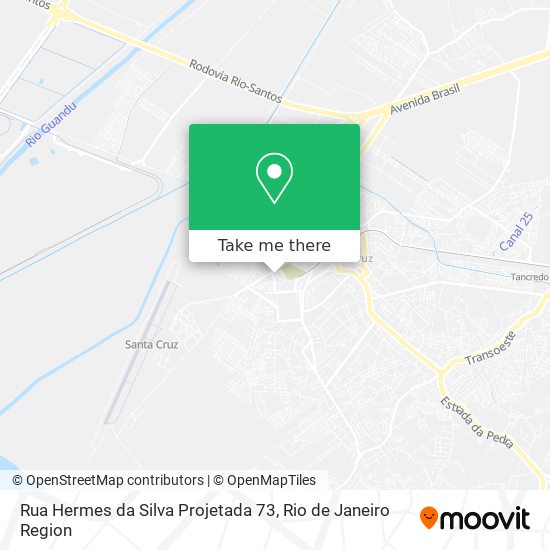 Rua Hermes da Silva Projetada 73 map