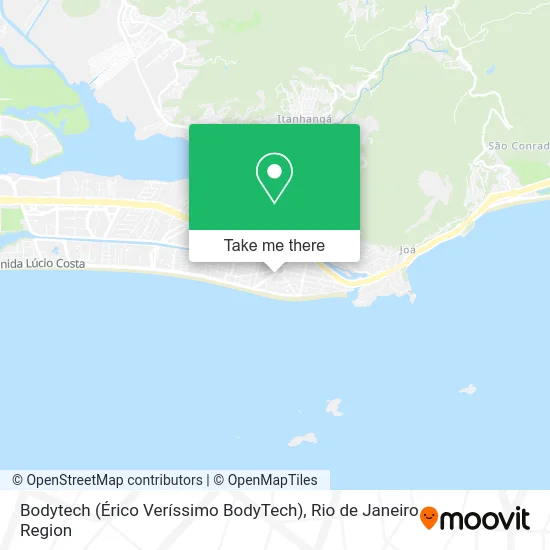 Bodytech (Érico Veríssimo BodyTech) map
