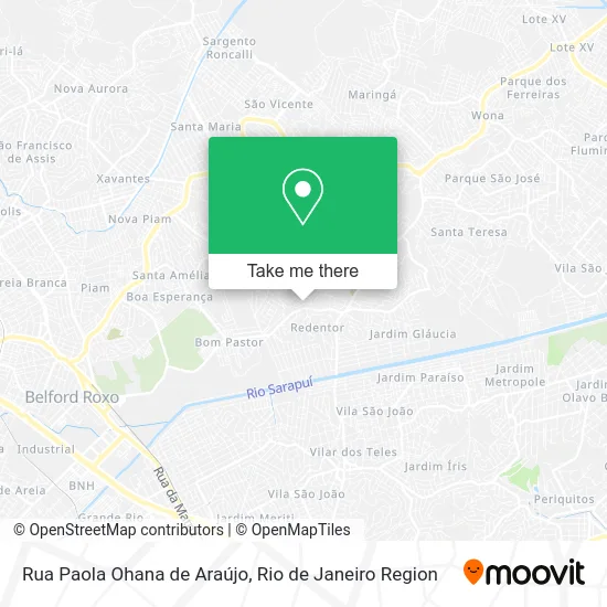 Rua Paola Ohana de Araújo map