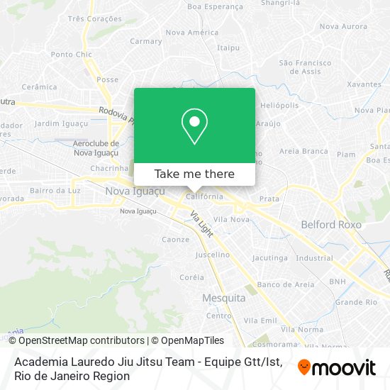 Academia Lauredo Jiu Jitsu Team - Equipe Gtt / Ist map