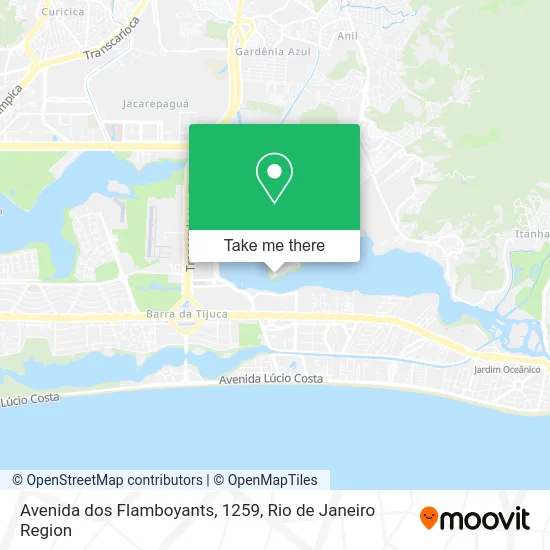 Avenida dos Flamboyants, 1259 map