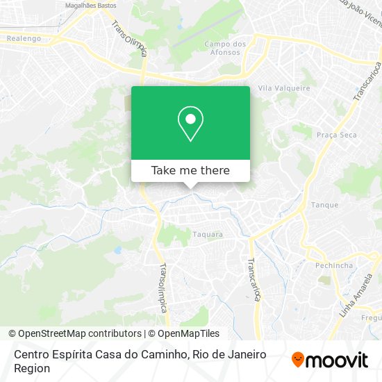 Centro Espírita Casa do Caminho map