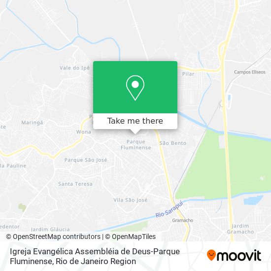 Igreja Evangélica Assembléia de Deus-Parque Fluminense map