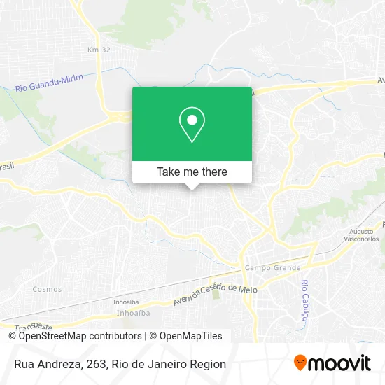 Rua Andreza, 263 map