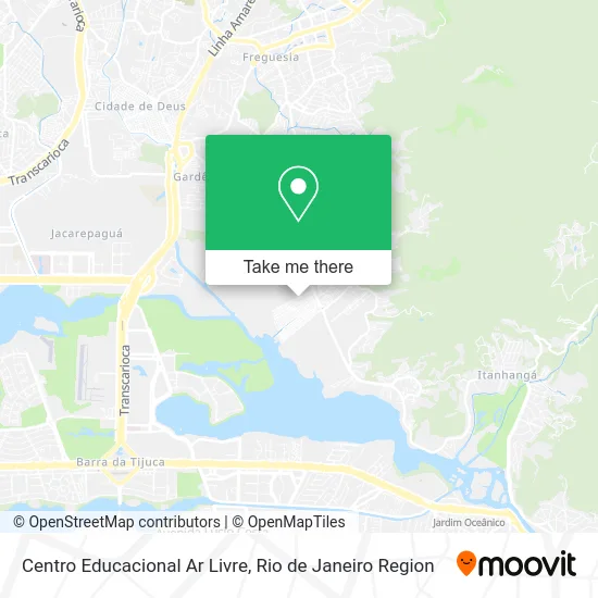 Centro Educacional Ar Livre map