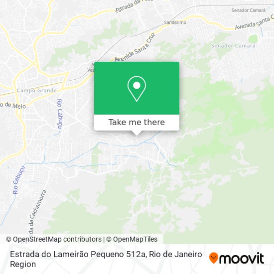 Estrada do Lameirão Pequeno 512a map