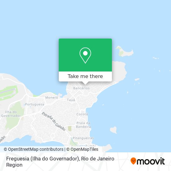 Freguesia (Ilha do Governador) map