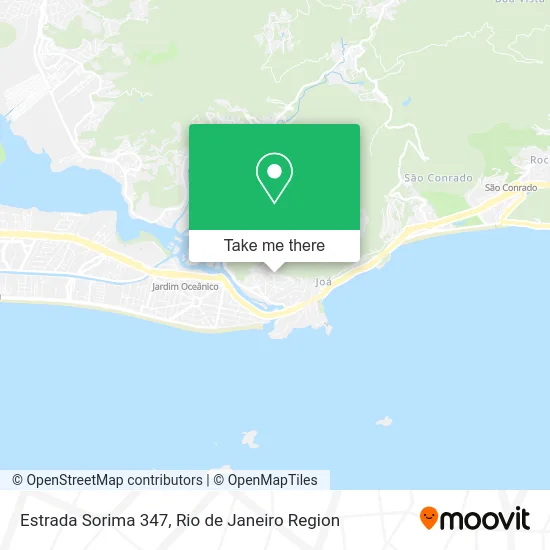 Estrada Sorima 347 map