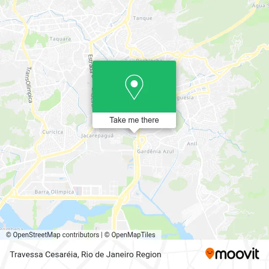 Travessa Cesaréia map