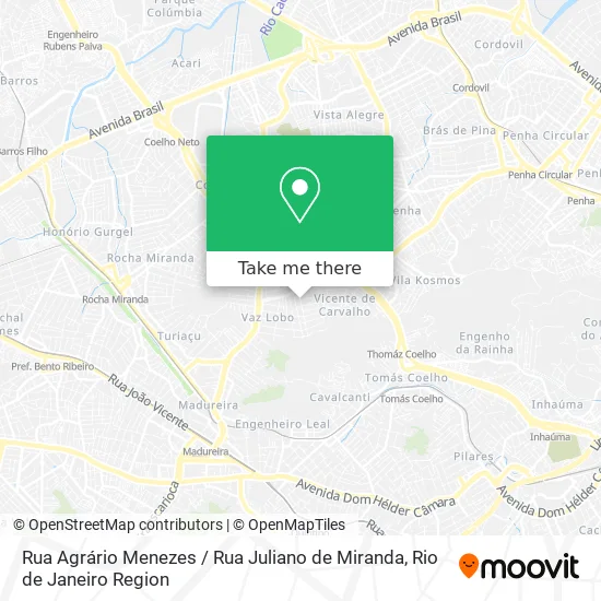 Rua Agrário Menezes / Rua Juliano de Miranda map