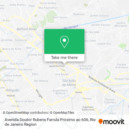 Avenida Doutor Rubens Farrula Próximo ao 606 map