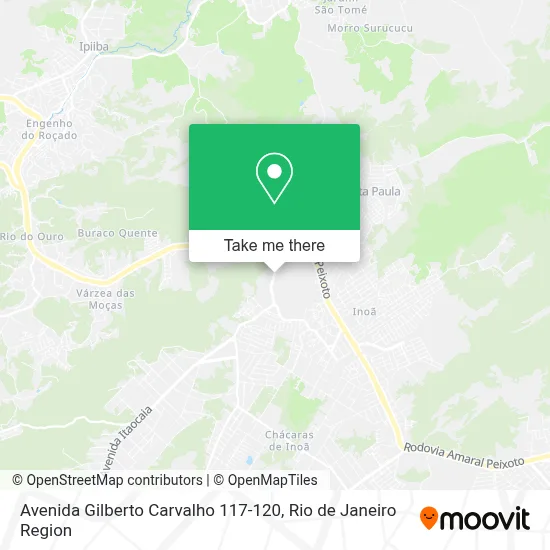 Avenida Gilberto Carvalho 117-120 map