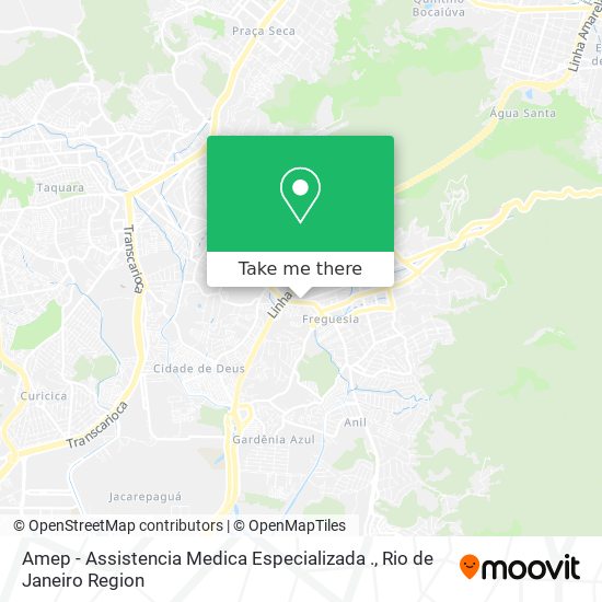 Mapa Amep - Assistencia Medica Especializada .