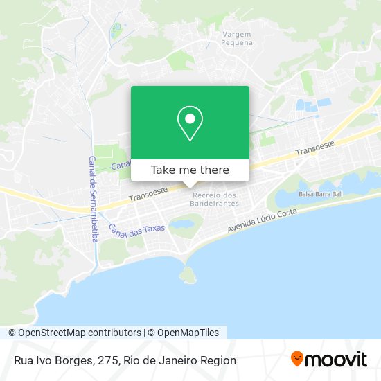 Mapa Rua Ivo Borges, 275