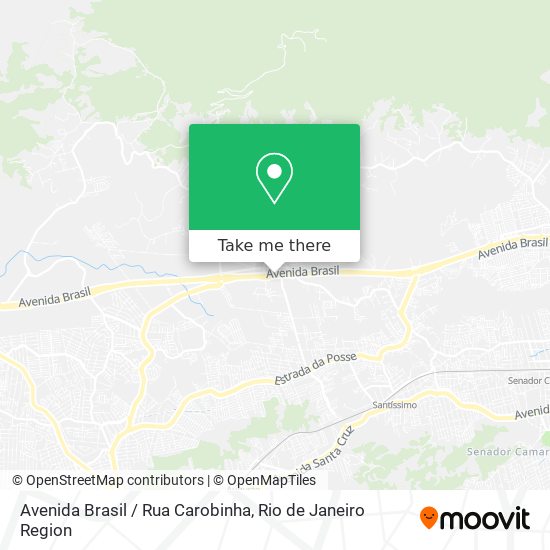 Avenida Brasil / Rua Carobinha map