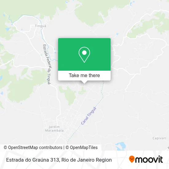 Estrada do Graúna 313 map