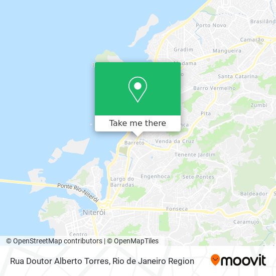 Rua Doutor Alberto Torres map