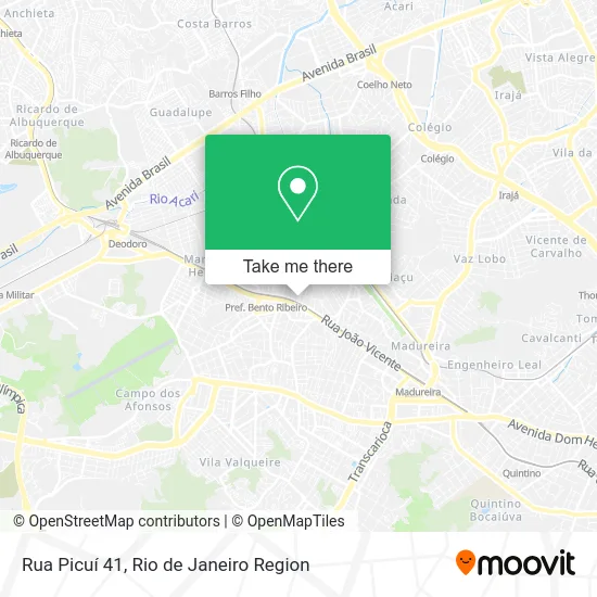 Rua Picuí 41 map