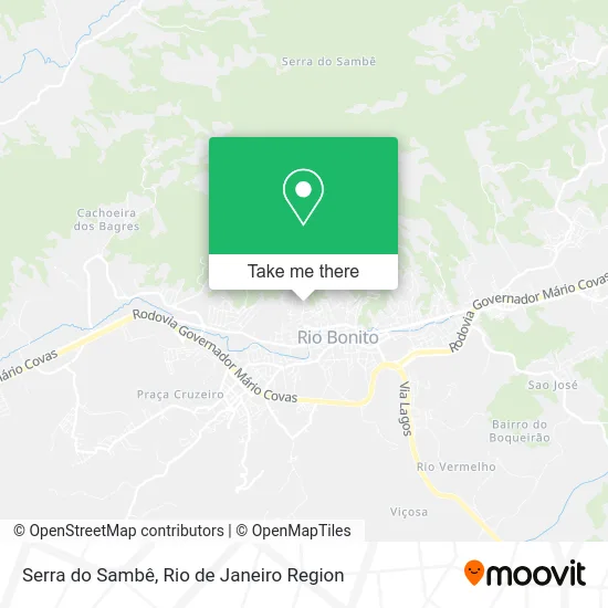 Serra do Sambê map