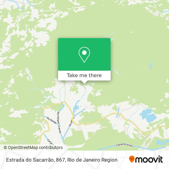 Estrada do Sacarrão, 867 map