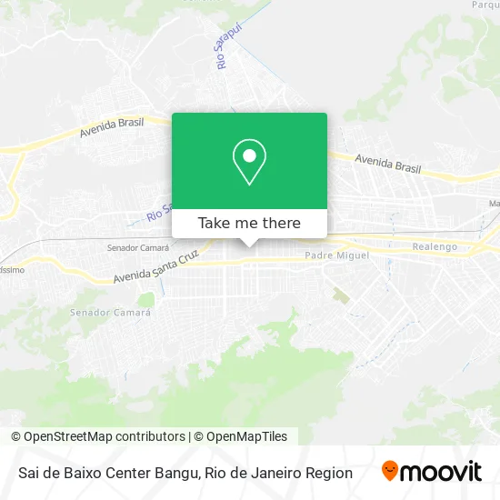 Sai de Baixo Center Bangu map