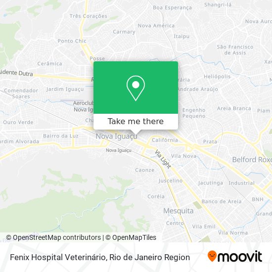 Fenix Hospital Veterinário map