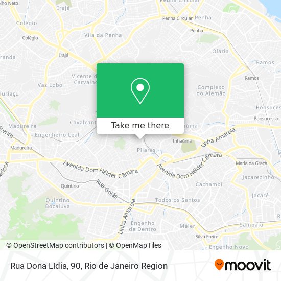 Rua Dona Lídia, 90 map