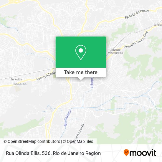 Mapa Rua Olinda Ellis, 536