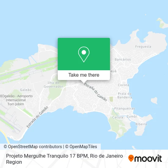 Projeto Mergulhe Tranquilo 17 BPM map