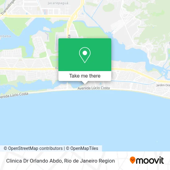 Clinica Dr Orlando Abdo map